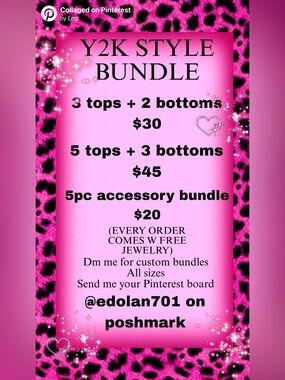Y2K style bundle!!!
